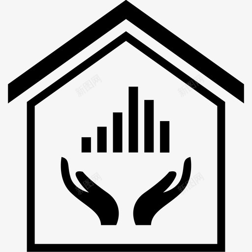 家庭分析房子手svg_新图网 https://ixintu.com 家庭 分析 分析家 房子 住宅 数据 计算机化 酒吧 自动化 测量 房地产