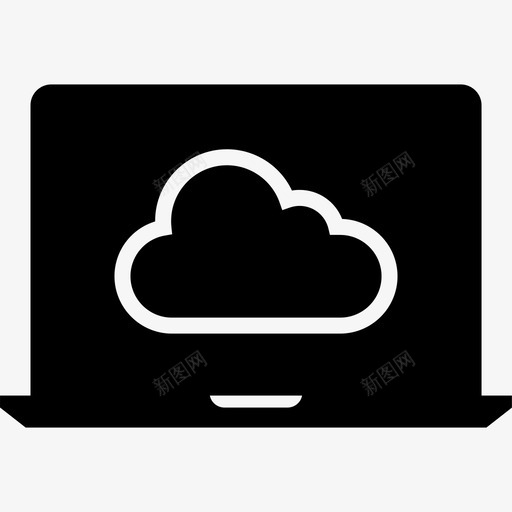 笔记本云存储共享空间svg_新图网 https://ixintu.com 笔记本 互联网 存储 共享 空间 在线 网络 网络互联 包容 帮助 社区