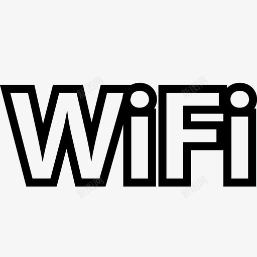 wifi互联网1svg_新图网 https://ixintu.com 互联网