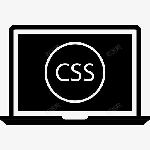 笔记本电脑上的css前端web开发2glyphsvg_新图网 https://ixintu.com 笔记本 电脑 前端 开发