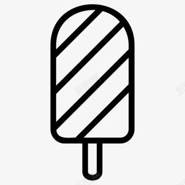 冰淇淋饮料食品图标