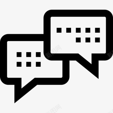 对话短信信息图标