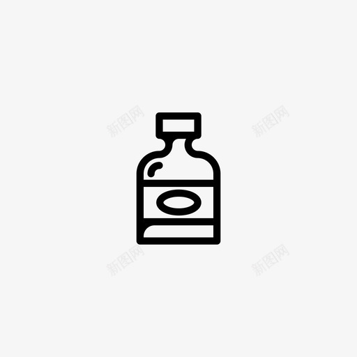 瓶风格肥皂svg_新图网 https://ixintu.com 香水 风格 肥皂 乳液 美容 玻璃 饮料 造型
