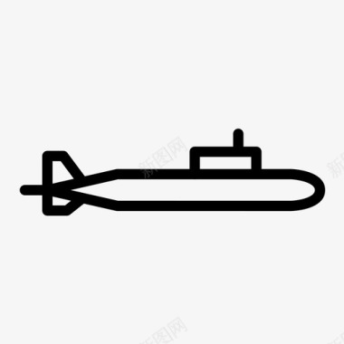 潜艇海军舰船图标