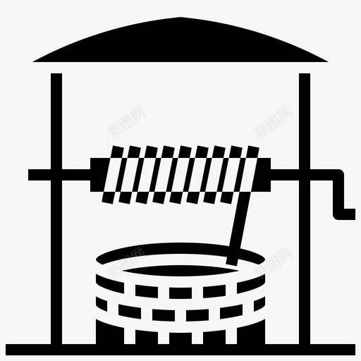 水井农场结构svg_新图网 https://ixintu.com 水井 农场 结构 雕文