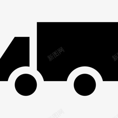 卡车拖车牵引车图标