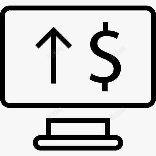 在线利润增加收入互联网收益svg_新图网 https://ixintu.com 在线 利润 金融 商业 增加收入 互联网 收益 销售 监控 货币 美元