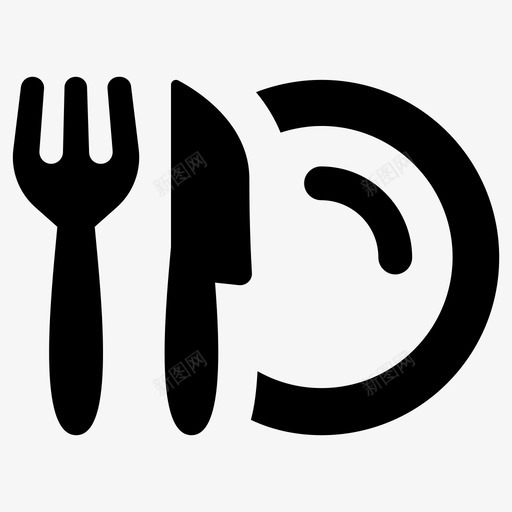 用餐食物餐厅svg_新图网 https://ixintu.com 用餐 食物 餐厅 餐具