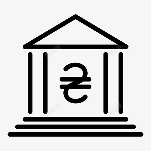 有格里夫尼亚标志的银行钱svg_新图网 https://ixintu.com 格里 里夫 尼亚 标志 银行 钱钱