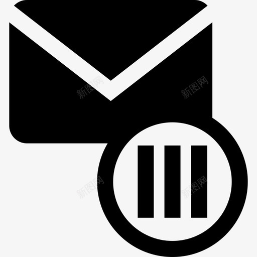 电子邮件行电子邮件1字形svg_新图网 https://ixintu.com 电子邮件 字形