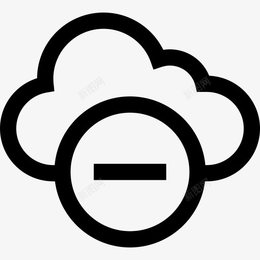 删除云信号推迟svg_新图网 https://ixintu.com 删除 信号 推迟 在线 否定 另一个 活动 减云 粗体