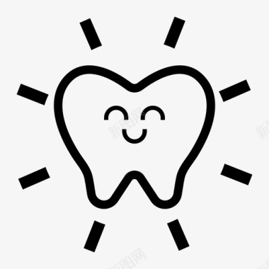 牙齿牙科治疗牙医图标