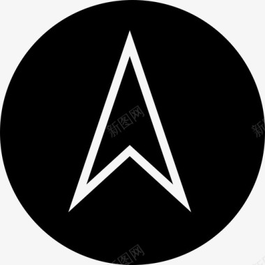 向上箭头符号继续图标