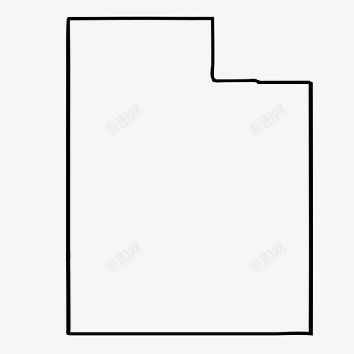 犹他州边界盐湖svg_新图网 https://ixintu.com 犹他 他州 边界 盐湖 盐湖城 美国 西部 盐滩 地方