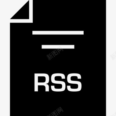 rss文件扩展名文档文件名图标