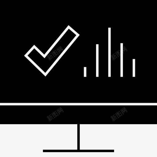 复选标记图表计算机svg_新图网 https://ixintu.com 复选 标记 图形 图表 计算机 数据 信息 字形