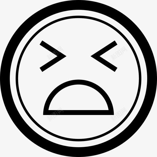 哭发脾气发疯svg_新图网 https://ixintu.com 表情 发脾气 发疯 情绪 小鬼 生气 心烦意乱