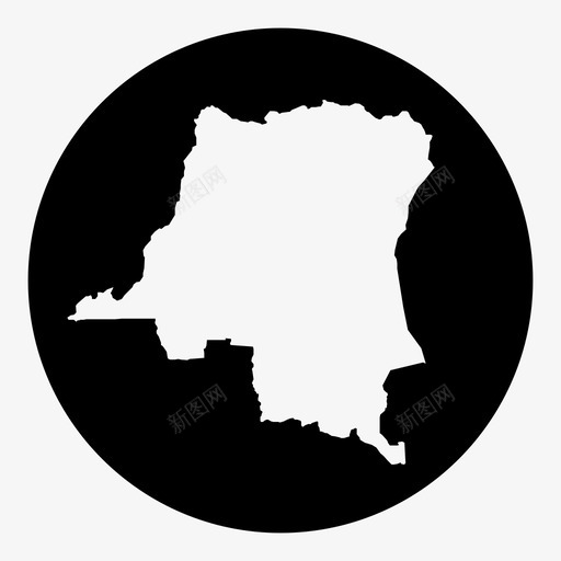 刚果民主共和国非洲国家svg_新图网 https://ixintu.com 刚果 民主 共和国 非洲 世界 国家地理 图标