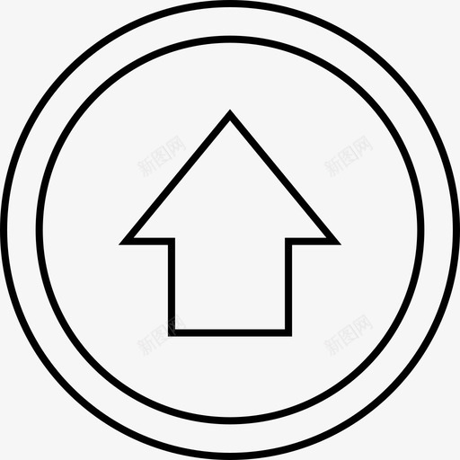 向上箭头指向显示顶部svg_新图网 https://ixintu.com 向上 箭头 指向 显示 顶部 指针 不向 向下 增加 方向 底部