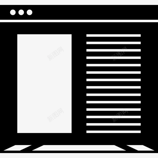 博客网站模型在线svg_新图网 https://ixintu.com 网站 博客 博客网 模型 在线 页面 网页 网页浏览 浏览器 网页设计 线框