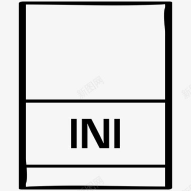 ini文件名3手绘图标
