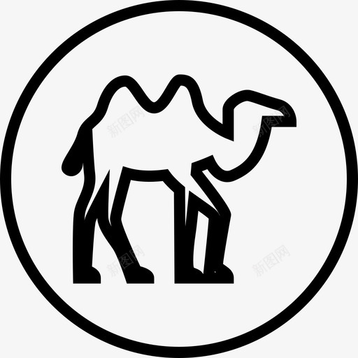 象形文字骆驼埃及文化svg_新图网 https://ixintu.com 象形文字 埃及 文化 骆驼 语言 符号