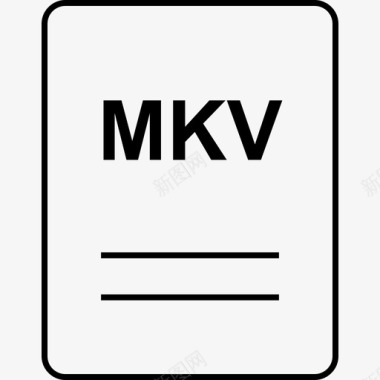 mkv1文档图标