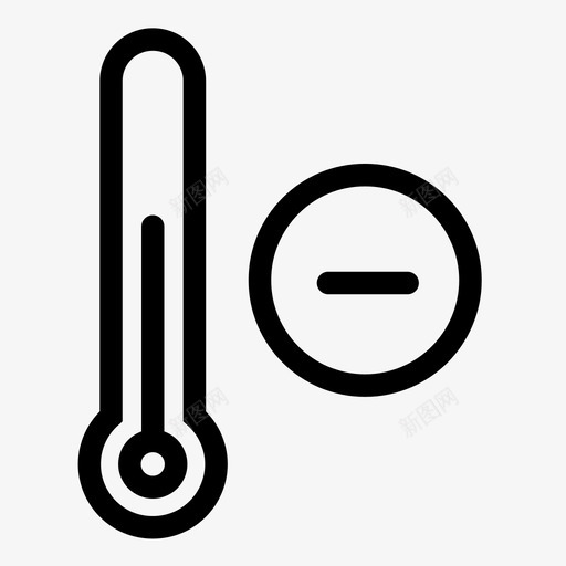 降低温度天气svg_新图网 https://ixintu.com 降低 温度 天气