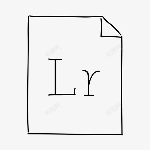 adobelightroom应用程序文档svg_新图网 https://ixintu.com 文件 应用程序 类型 文档