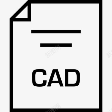 cad文档扩展名图标