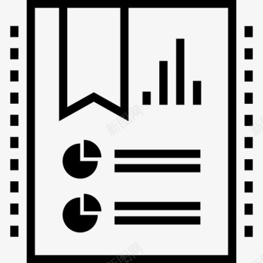 报告页分析数据图标