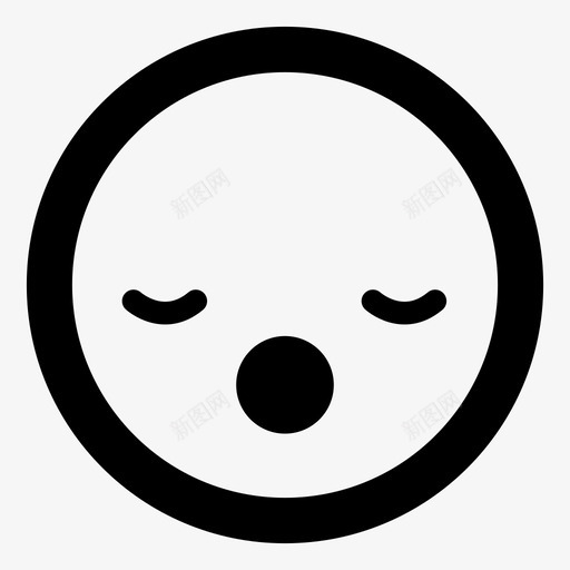 打哈欠困倦符号svg_新图网 https://ixintu.com 符号 打哈欠 困倦 开放 梦幻 数据分析 开始 表情