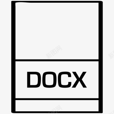 docx文件名3手绘图标