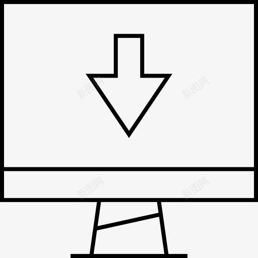 下载向下箭头计算机svg_新图网 https://ixintu.com 下载 向下 箭头 计算机 联机 信息 图形