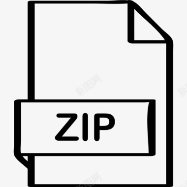 zip文件名1手绘图标
