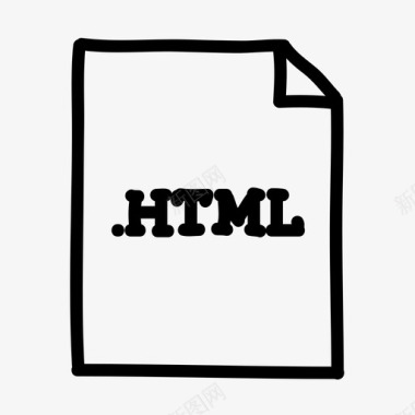 html文件代码文档图标