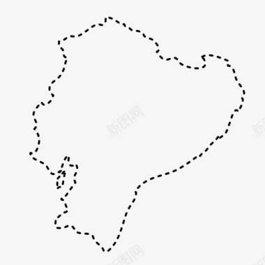 厄瓜多尔国家地理图标