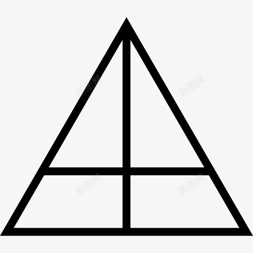 抽象三角形创意设计svg_新图网 https://ixintu.com 抽象 三角形 创意设计 形状 输出