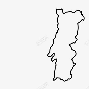 葡萄牙国家地理图标