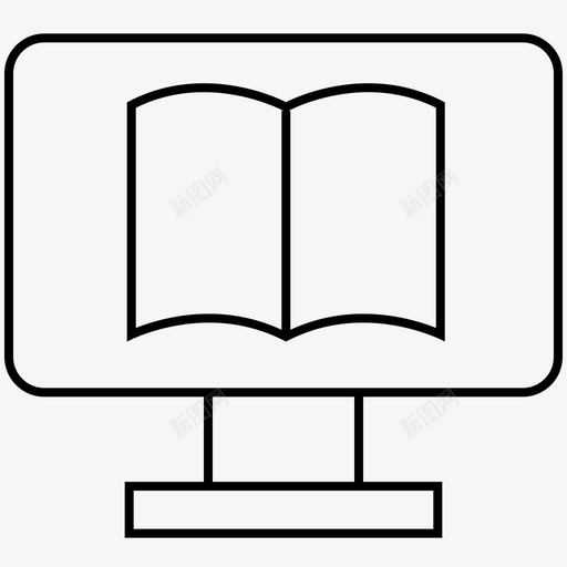 在线学习书籍计算机svg_新图网 https://ixintu.com 在线学习 书籍 计算机 教育在线 开放 学校 教育