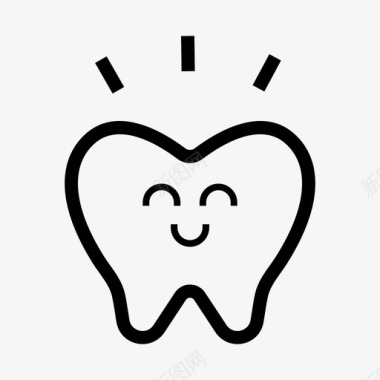 牙齿牙科治疗牙医图标