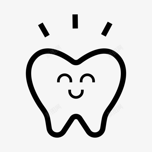 牙齿牙科治疗牙医svg_新图网 https://ixintu.com 牙科 牙齿 治疗 牙医 快乐 健康 微笑