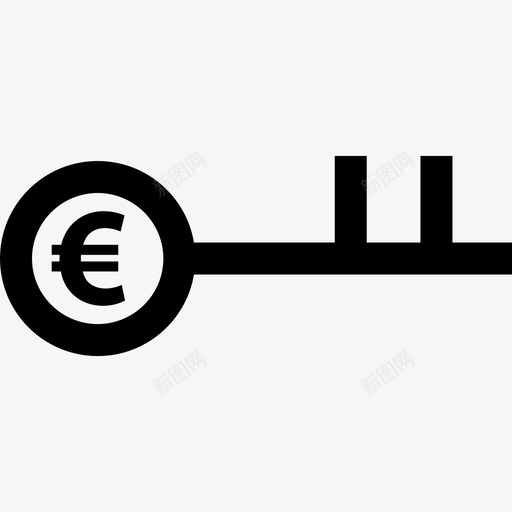 买房欧元房屋钥匙svg_新图网 https://ixintu.com 买房 欧元 房屋 钥匙 开放 支付 房地产 加粗