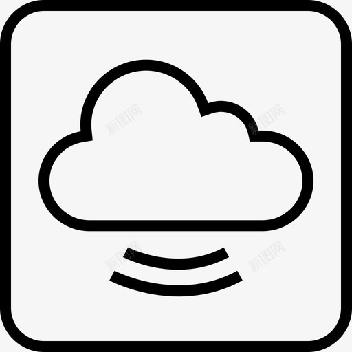 云活动在线svg_新图网 https://ixintu.com 活动 在线 信号 常规