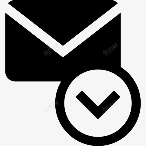 接收电子邮件不持有svg_新图网 https://ixintu.com 电子邮件 接收 持有 黄金 信封 下载 粗体 出售 字形