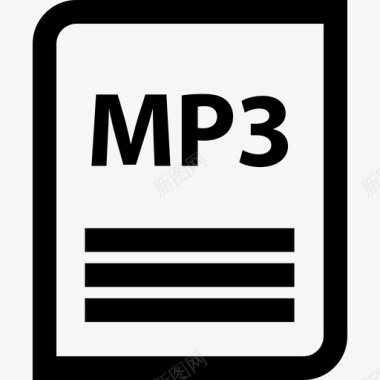 mp3保存名称图标