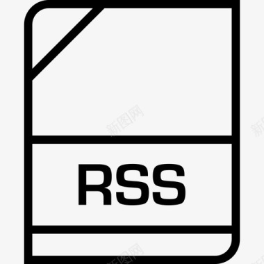 rss文件名文档扩展名图标