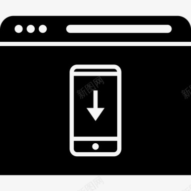 智能手机下载信号搜索引擎优化图标