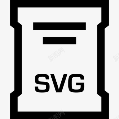 svg文件扩展名文档名称图标