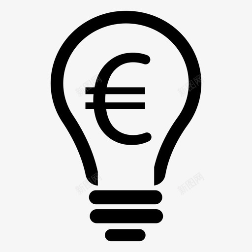 灯泡概念欧洲符号svg_新图网 https://ixintu.com 灯泡 概念 欧洲 符号 创新 解决方案 集合